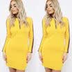 Womens Casual Dress Long Sleeve Hoodie Hooded Jumper Pockets Sweater Tops