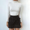 Women Basic Long Sleeve Shirt Ladies V Neck Plain T-shirt Soft Thin Tee Slim Top