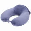 Car kiss memory cotton U-shaped pillow car headrest slow rebound neck pillow royal blue