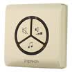 Lead Technology Smart Home G1 Champagne Gold Receiver Doorbell Wireless Home Smart Self Power Generation Remote Remote No Battery Outdoor Villa Waterproof Electronic Door Bell