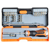 Tactix 205253 43 sets of screwdriver sets ratchet screwdriver plum screwdriver combination screwdriver set home maintenance tools