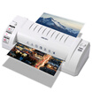 Effective deli 3891 for A4 silent design fashion simple plastic machine plastic machine two-way motor gray