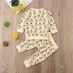 2PCS Set Newborn Baby Boy Penguin T-shirtPants Outfits Kids Clothes Tracksuit