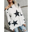 Womens Off Shoulder Tops Long Sleeve Shirt Casual Blouse Loose T-shirt