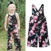 Toddler Kid Baby Girl Floral Romper Jumpsuit Long Pants Trousers Clothes Outfits