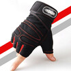 Wear-resisting weight-lifting half-finger gloves for men sports&fitness gloves for outdoor anti-skid cycling gloves