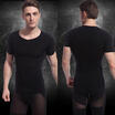 MENS SLIMMING SHAPEWEAR UK GYNECOMASTIA VEST FOR MAN BOOBS MOOBS TOP FLAT CHEST