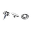 63x153x Stainless Boat Marine Canvas Fabric Snap Cover ButtonSocket Fastener