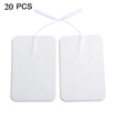 20pcs 96cm Self Adhesive Replacement Tens Non-woven Fabric Physical Therapy ReusableTENS Unit Patches Electrode Pads for Muscle S