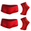 Miss Heng Yuanxiang Embroidery Fu word Ben life red underwear socks combination socks 2 double underwear 2 16085