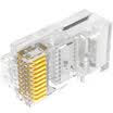 Shanze SAMZHE TQ-5100 ultra-five type RJ50 connector ten core gold-plated 10P10C CAT5E crystal head 100 box