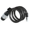 SolarStorm Bicycle Cable Cerradura de alambre de acero antirrobo Mountain Bike Lock Vehículo eléctrico Dead Airway Road Car Plegable Cerradura de coche Equipo de equitación Accesorios
