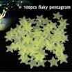 Fashion Glow In The Dark Star Wall Stickers Star Moon Luminous Kids Room Decor
