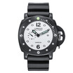 KIMSDUN K-716D Mens Waterproof Luminous Sports Automatic Mechanical Strap Watch - BLACK BLACK CASE