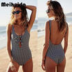 Womens One-Piece Bandage Bikini Push Up Monokini Swimsuit Bathing Suit Swimwear