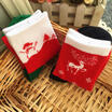 1 Pair Christmas Bed Socks Xmas Santa Fluffy Unisex Kid Warm Stocking Winter