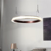 Baycheer HL487585 Color-Changing Linear LED Pendant Light 218W Tiered Innertube LED Chandelier