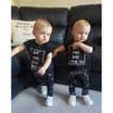 2PCS Toddler Kids Baby Boys Girl T-shirt Tops Pants Trousers Outfit Clothes Set