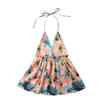 2018 Toddler Kids Baby Girl Floral Backless Romper Dress Sunsuit Clothes Outfits