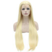 Iwona Synthetic Hair Lace Front Long Straight 613 Blonde Wig