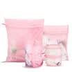 YiFan fine mesh wash bag 4 sets large medium&small laundry bag bra wash bag winter clothes linen laundry bag