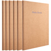 Guang Guang GuangBo 6 installed 16K60 point grid kraft paper notebook soft copy of the original color GB16403-4