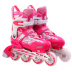 Couples COUGAR skates children&39s roller skates men&women adjustable roller skates lightning single shoes MZS835L-12 pink L code