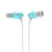 MUKO LB680 Women&39s In-Ear Music Headphones Rhythm is strong bright&pleasing iOSAndroid dual-platform compatible piano paint aluminum alloy powder blue