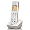 Gigaset Original Siemens Brand Phone A190L Digital Cordless Phone Stand-alone Chinese Display Dual Handsfree Screen Backlight Home Office Block Machine Machine Rock White