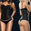 Women Fashion Waist Trainer training corsets Bodice 100 Latex Shapewear Bodysuit Cincher