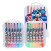 Morning light M & G AGMX4304 cartoon rotating crayons oil painting stick paint pen 12 color box Transformers box