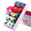 Cat man MiiOW socks lady four seasons Christmas cartoon cute type tube socks female mixed color 5 pairs