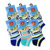 LOONEY TUNES Lotto Children&39s Socks 6 Double Stripe Rana Boat Socks Comforter Cotton Cute Child Fun Child Baby Socks 18-20cm