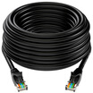Shanze SAMZHE CAH-6300 six CAT6 Gigabit eight-core twisted-pair network jumper computer cable black 30 meters