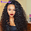 Fashion Plus Brazilian Virgin Hair with Closure Deep Wave 3pcs with Closure Lace Frontal Closure with Bundles Human Hair Bundles