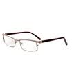 Love LianSan reading glasses men&women brand full frame leisure glasses resin lens hyperopia old light mirror 011 400 degrees Ya black