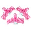 CHAHUA plastic clothes hanger clothes clips 15 loaded