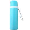 WAYA bullet warm-up cup male ladies stainless steel cup student kettle creative portable tea cup sports bottle 480ml sky blue HR-480D-5