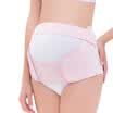 Pregnant belly with prenatal care with tires with postpartum pelvic strips with cross section M147 pink XL