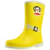 PaulFrank mouth monkey rain boots fashion boots in the tube color water shoes PF1003 yellow 36 yards