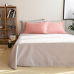 Byford single cotton bed sheets 40 twill printed cotton sheets single 180 230cm beige small