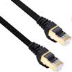 Sanba SANBAO CAT-725B seven class of pure copper-plated double-shielded flat cable black 25M