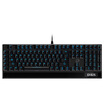 Dale-u EK825 CHERRY Shaft Full-size Backlit Custom Display Screen Mechanical Keyboard Black Cherry Red Shaft