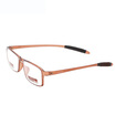Sunset red reading glasses men&women general TR light high elastic comfort frame PC high-definition coated lenses DX3107 350 degrees
