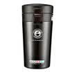 Bangda stainless steel winter warm series of insulation cups coffee cups couple cups office cups black 300ml