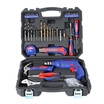 WORKPRO W004509N Household Drill Set 136 pcs Set Toolbox Set Speed ​​Pistol Drill 320W