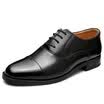 Superman Dress shoes JD305 calfskin general leather shoes quality three connector business men&39s shoes black 41 yards