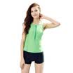 Li Ning LI-NING swimsuit ladies split swimwear swim two-piece hot spring swimwear LSLM 114 green L