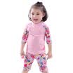 Tattoo children girls split women swimsuit surfing clothing 1213 years old 150-160cm foundation printing Ezi12004