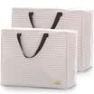 Space excellent products Oxford cloth quilt bag moving luggage storage bag clothing finishing tote bag 2 only corrugated large extra large